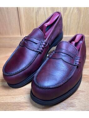 Red Wing 6605-1 Burgundy Leather Loafers Size 11 E2